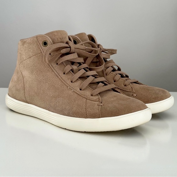 Cole Haan Women’s Grand Crosscourt High-Top Sneakers (Sz 5) - Picture 2 of 10